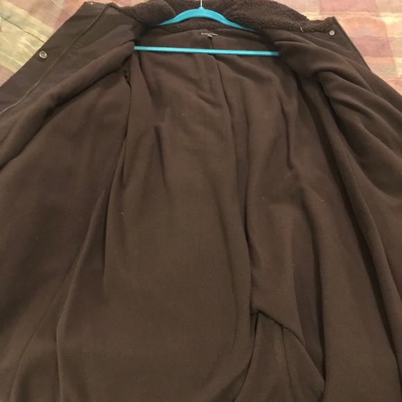 Eileen Fisher fleece-lined overcoat - Picture 2 of 3